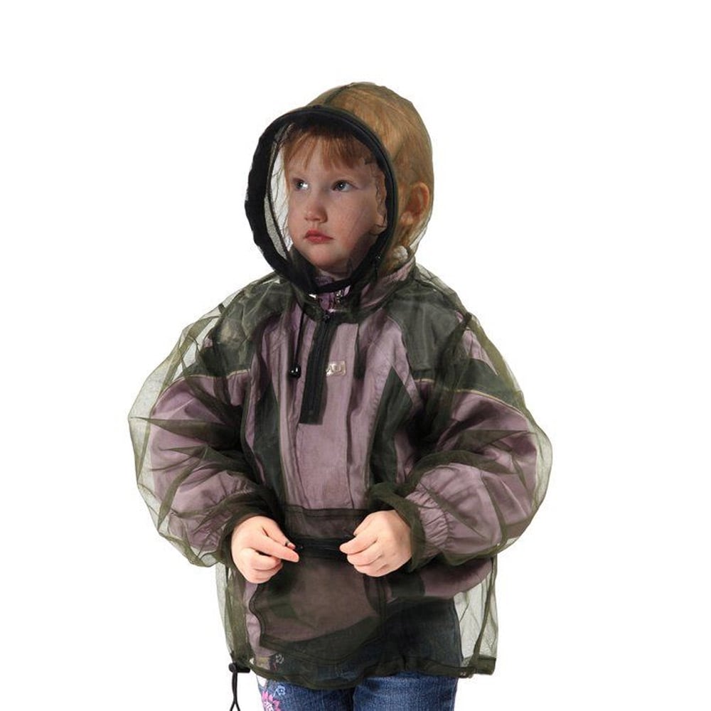 Myggjakke med hette for barn 100 cm