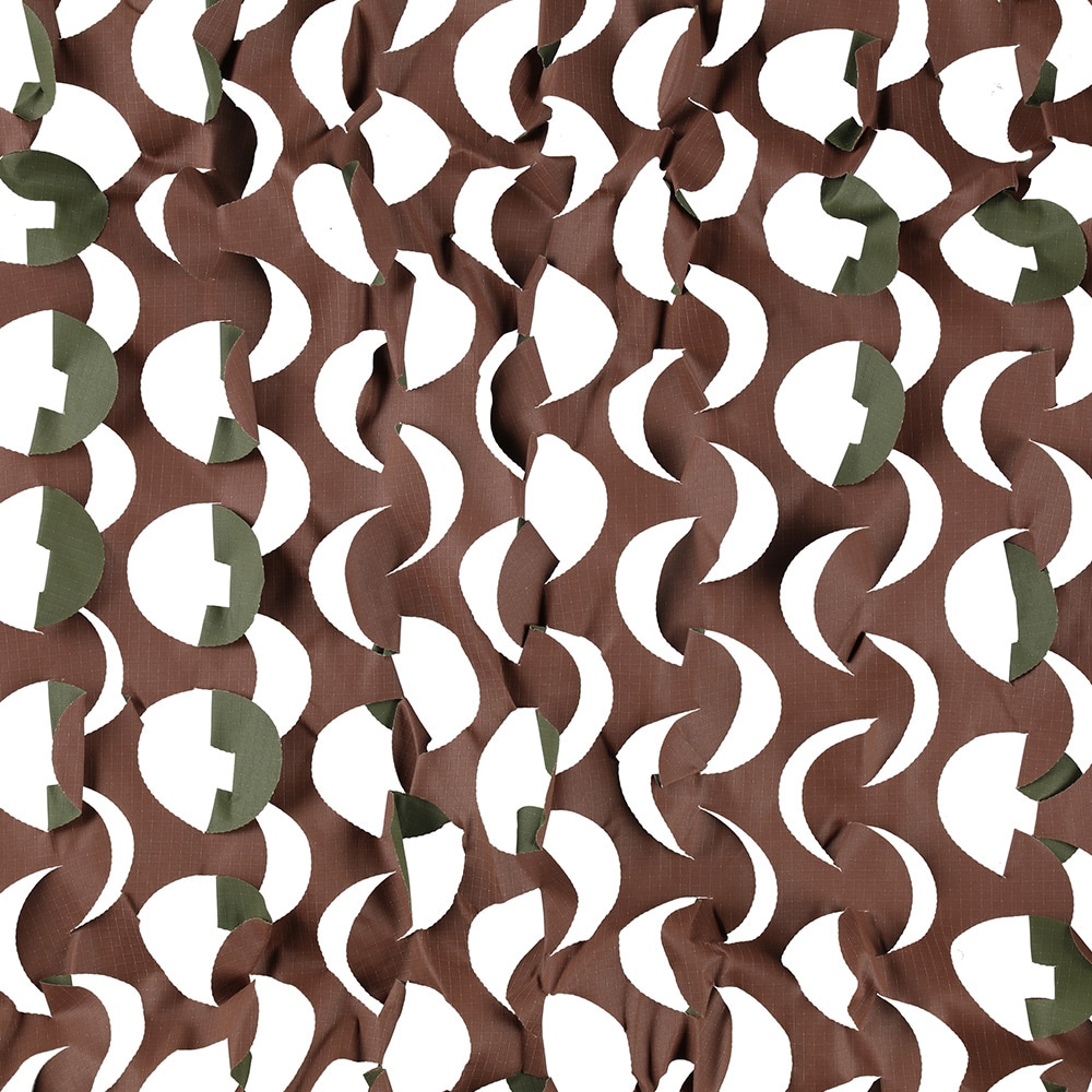 Kamuflasjenett 1,4×6 m - grønn/brun