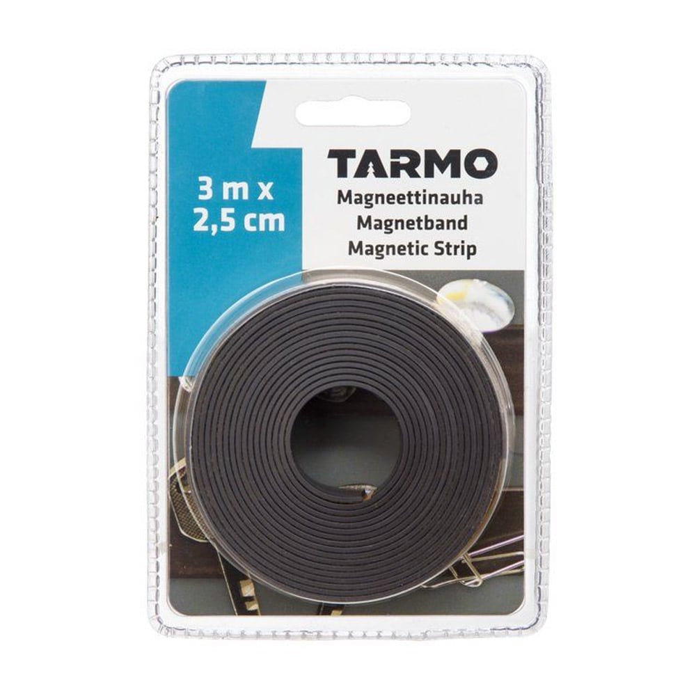 Selvklebende magnetisk tape 3 m x 2,5 cm