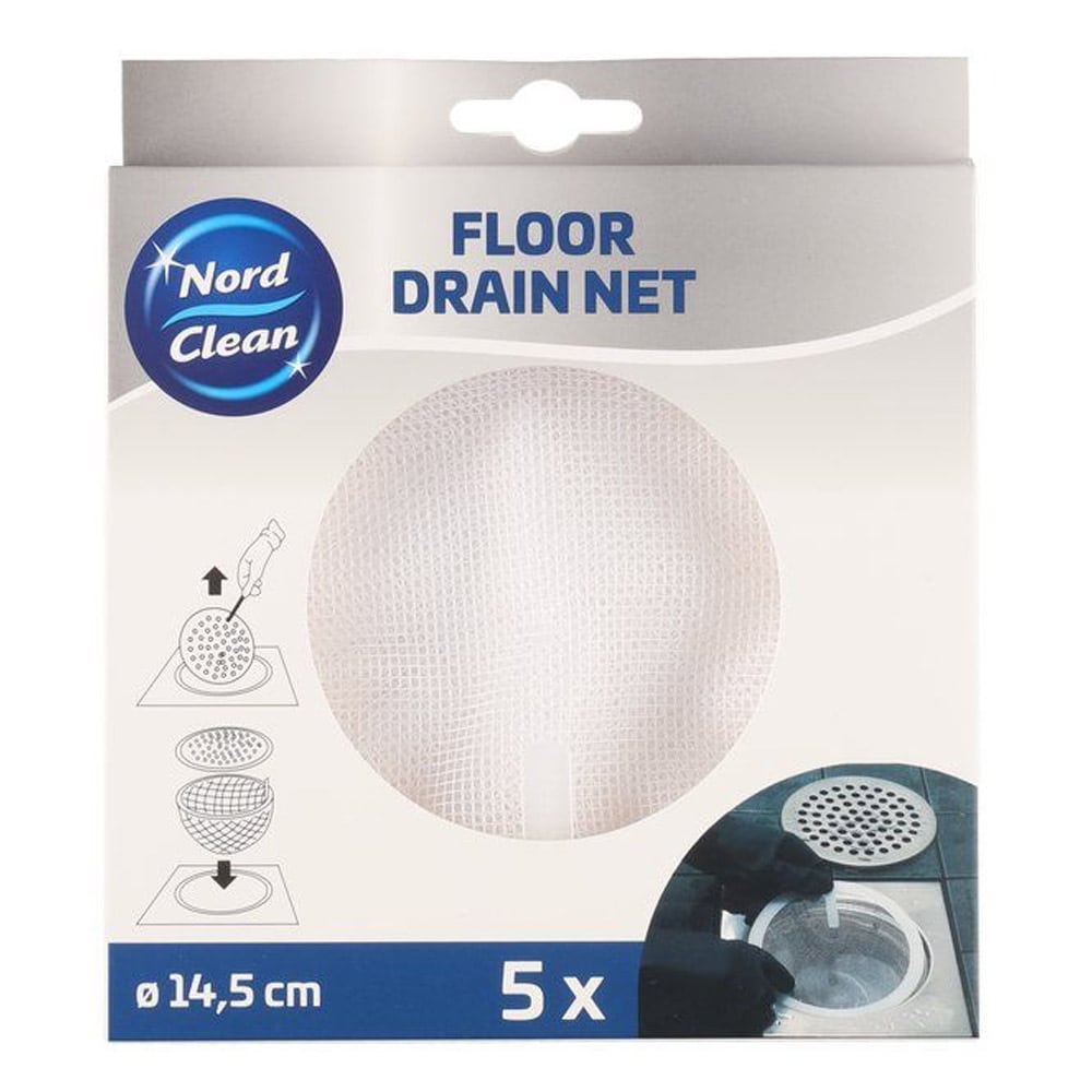 Nettingfilter til gulvsluk 14,5 cm – 5-pakning