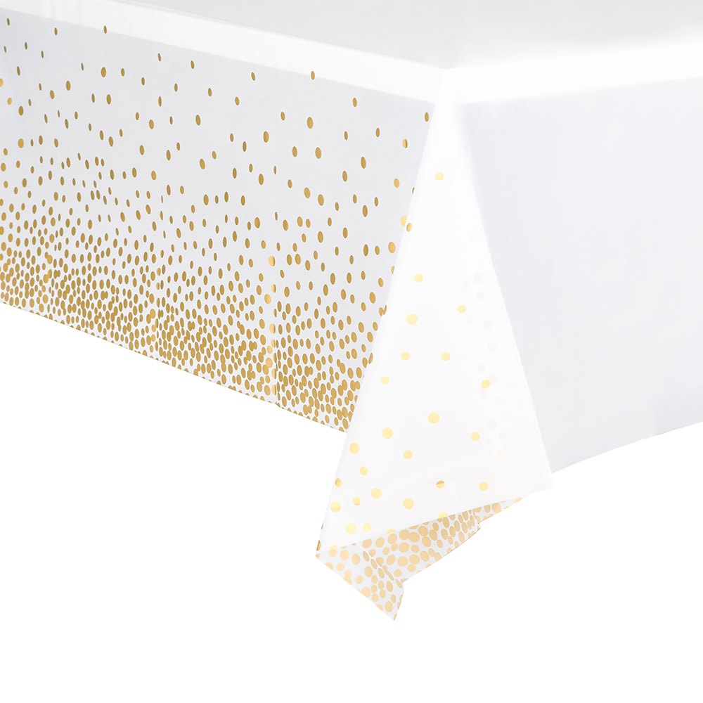 Plastduk 137 x 183 cm – Hvit