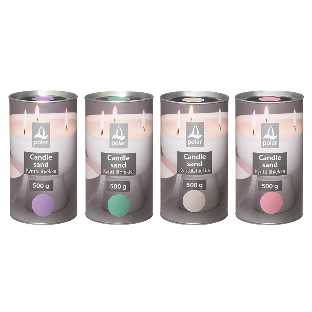 Duftfri sand til DIY-lysstøping – beige
