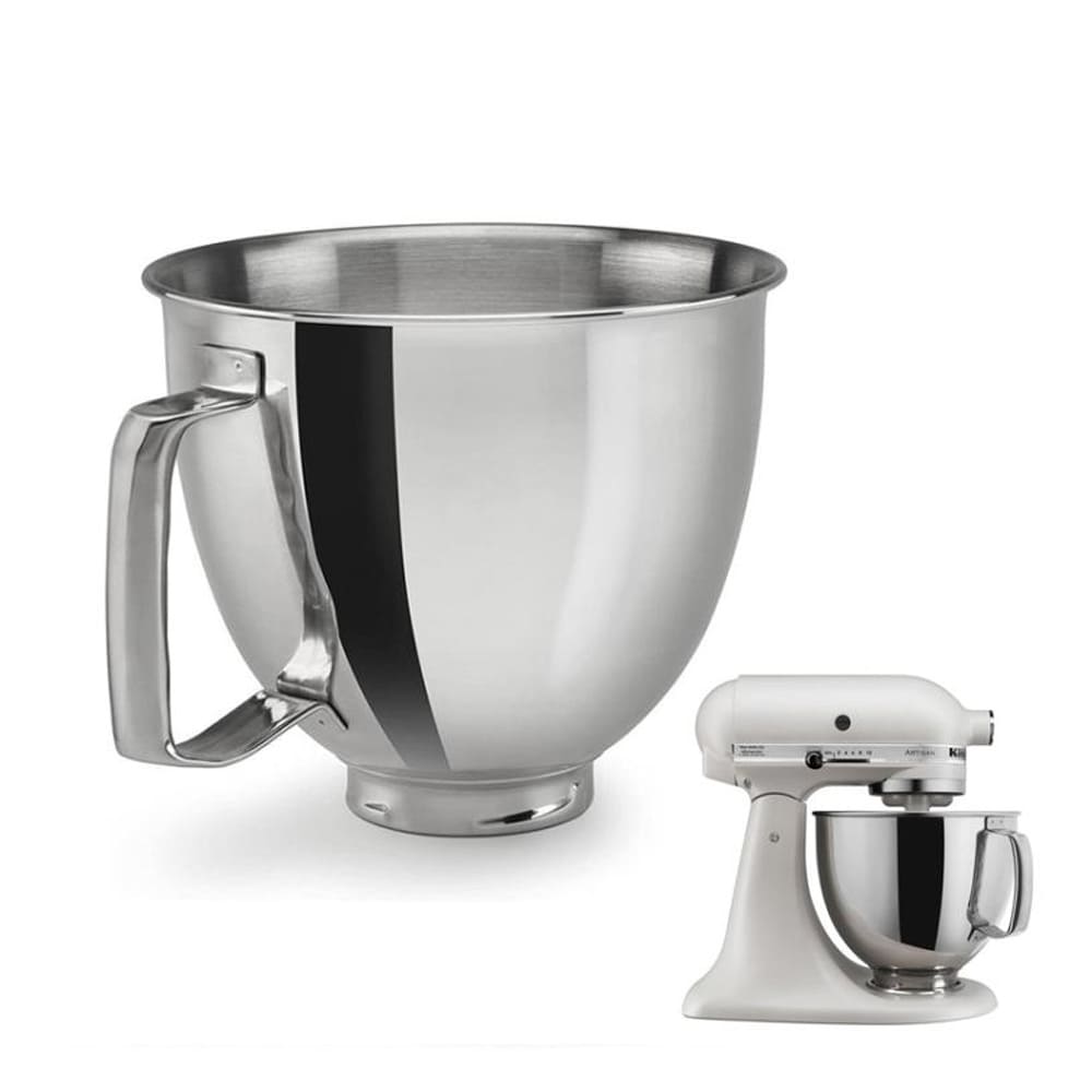Skål i rustfritt stål til KitchenAid 4,5QT / 5QT kjøkkenassistent