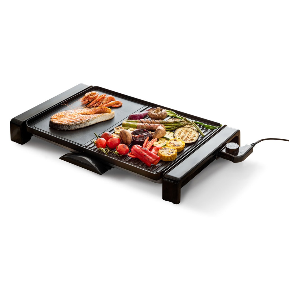 Champion elektrisk bordgrill 47,32 cm 2000W - Svart
