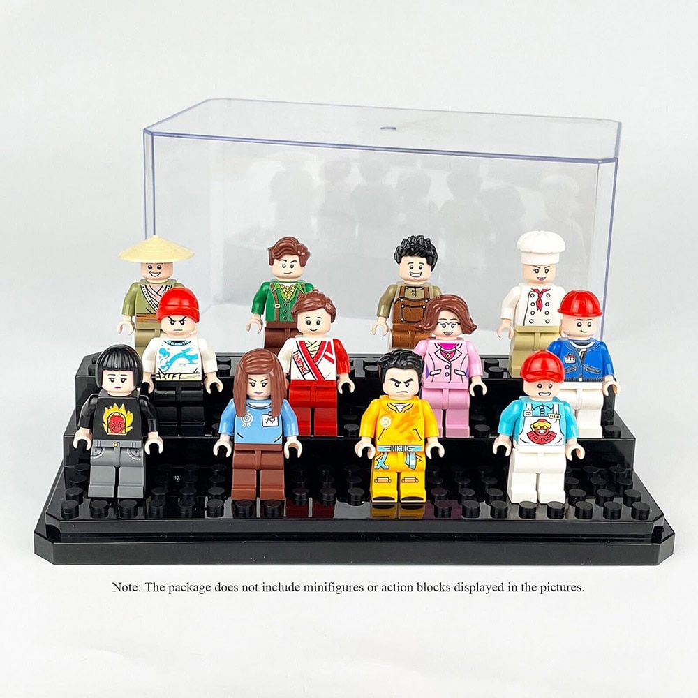 Displayboks for Lego-figurer 18 × 10 × 9 cm