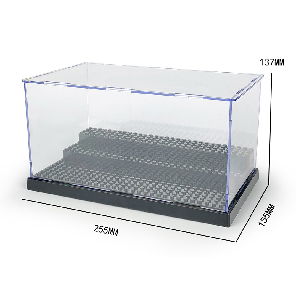 Displayboks for Lego-figurer 25,5 × 13,7 × 15,5 cm