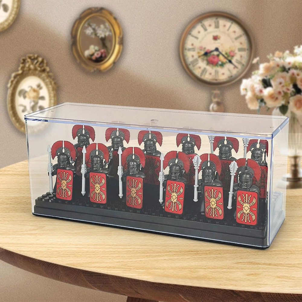 Displayboks for Lego-figurer 24,8 × 10,5 × 8 cm