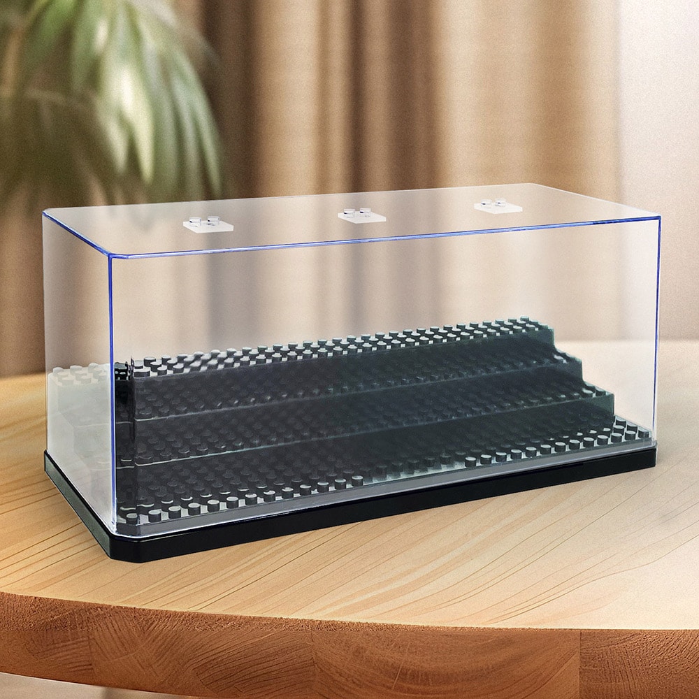 Displayboks for Lego-figurer 26,8 × 11,2 × 11,6 cm