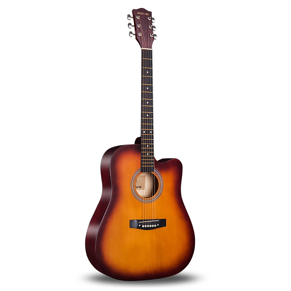 Gitar for nybegynnere i lindetre - ca. 96 cm