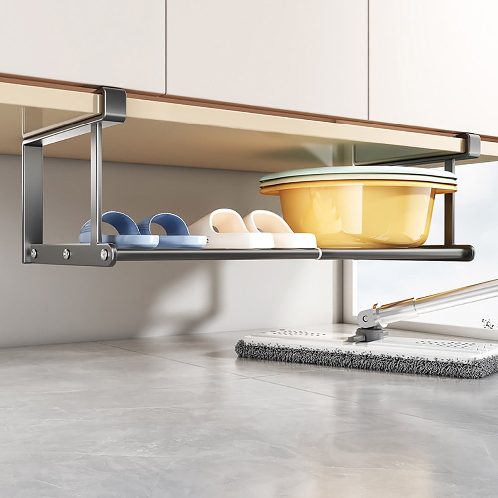Justerbar hylle i rustfritt stål for hylle 30-50 cm