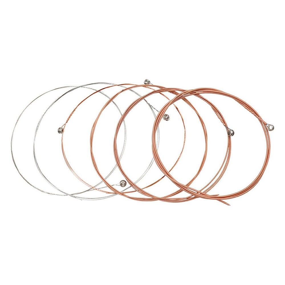 Stålstrenger for akustisk gitar, 6-strengs sett