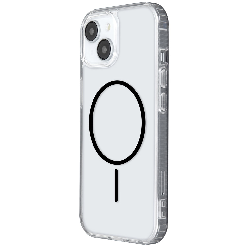 Tynt bakdeksel med MagSafe for iPhone 16 6,1" - Svart