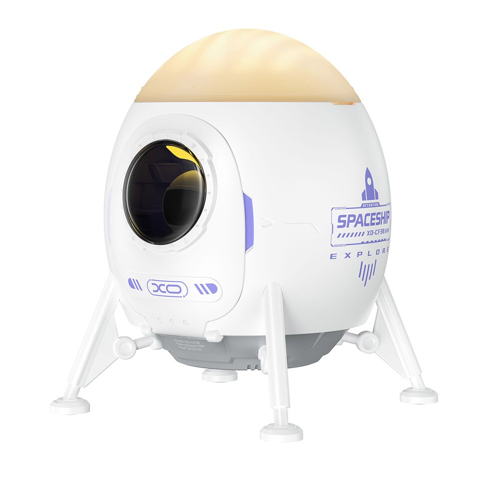 XO Trådløs høyttaler med LED-projeksjon - Lunar Lander