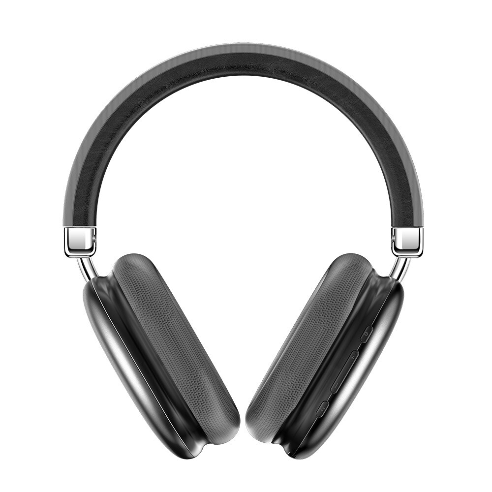 BWOO trådløse hodetelefoner med Bluetooth 5.3 og TF-støtte - grå