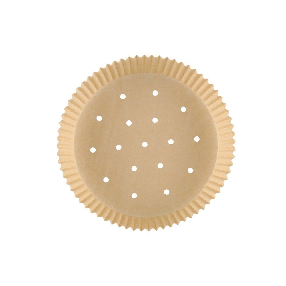 Beskyttelsespapir til airfryer 25 cm – 50-pakning
