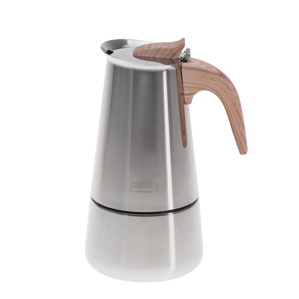 Espressokoker 320 ml i rustfritt stål – for induksjon og alle platetopper