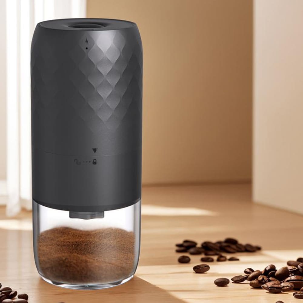 Elektrisk kaffekvern med 40-trinns justering av malingsgrad