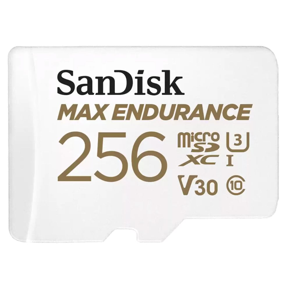 SanDisk MAX Endurance MicroSDXC 256 GB – UHS-I U3 Class 10
