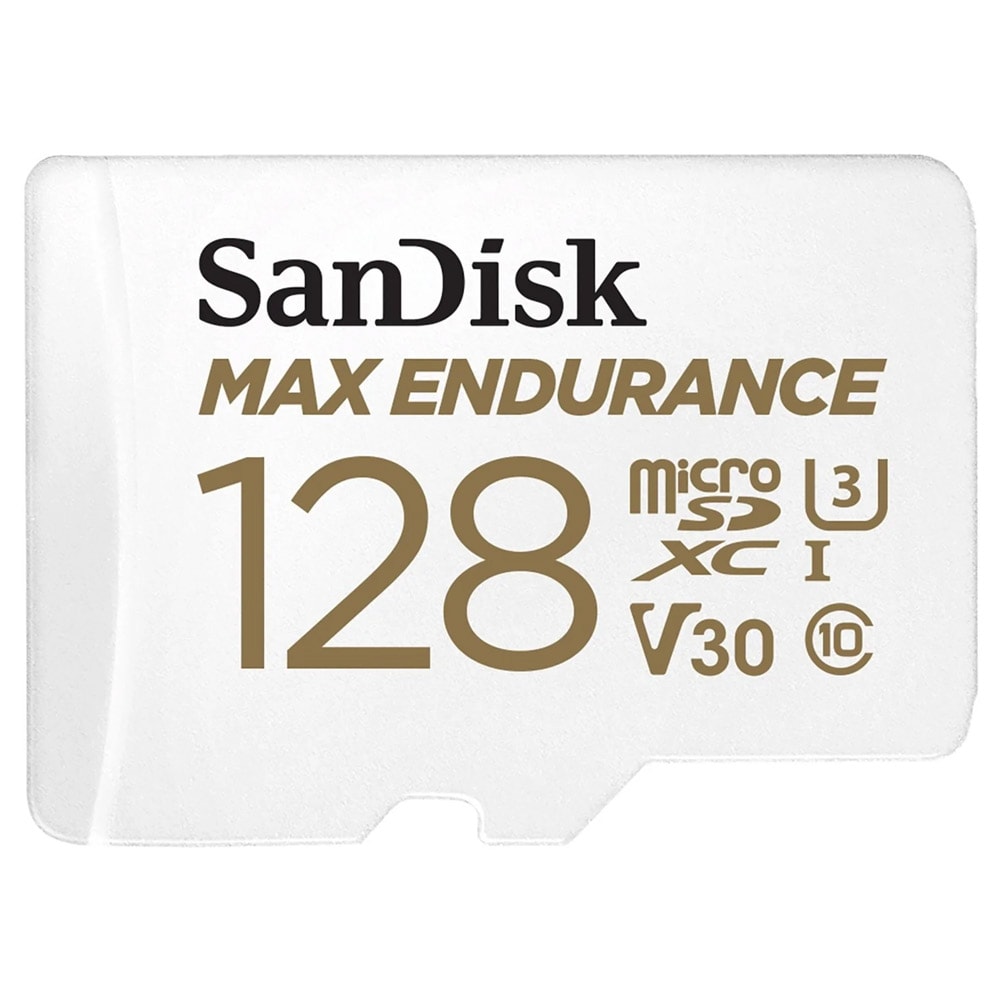 SanDisk MAX Endurance 128 GB microSDXC – klasse 10, UHS-I