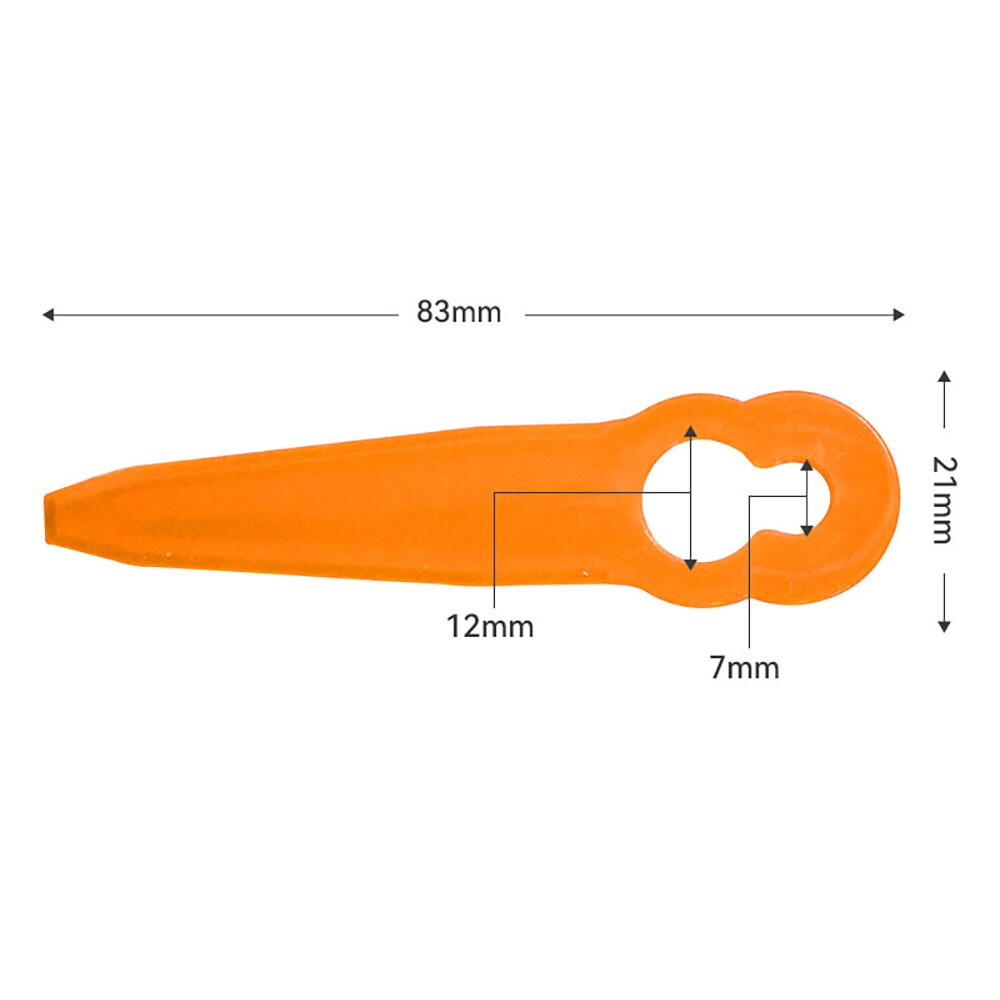 Trimmekniver i plast 83 mm - 50 stk