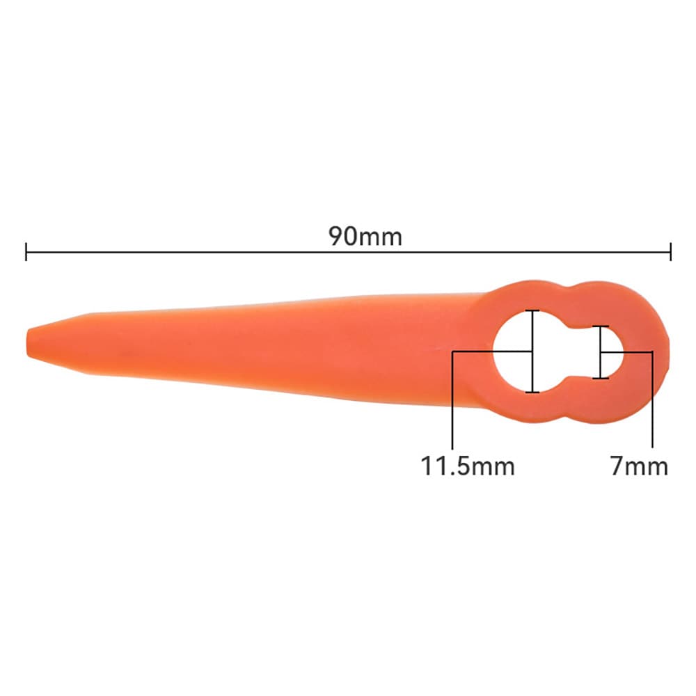 Trimmekniver i plast 90 mm - 50 stk