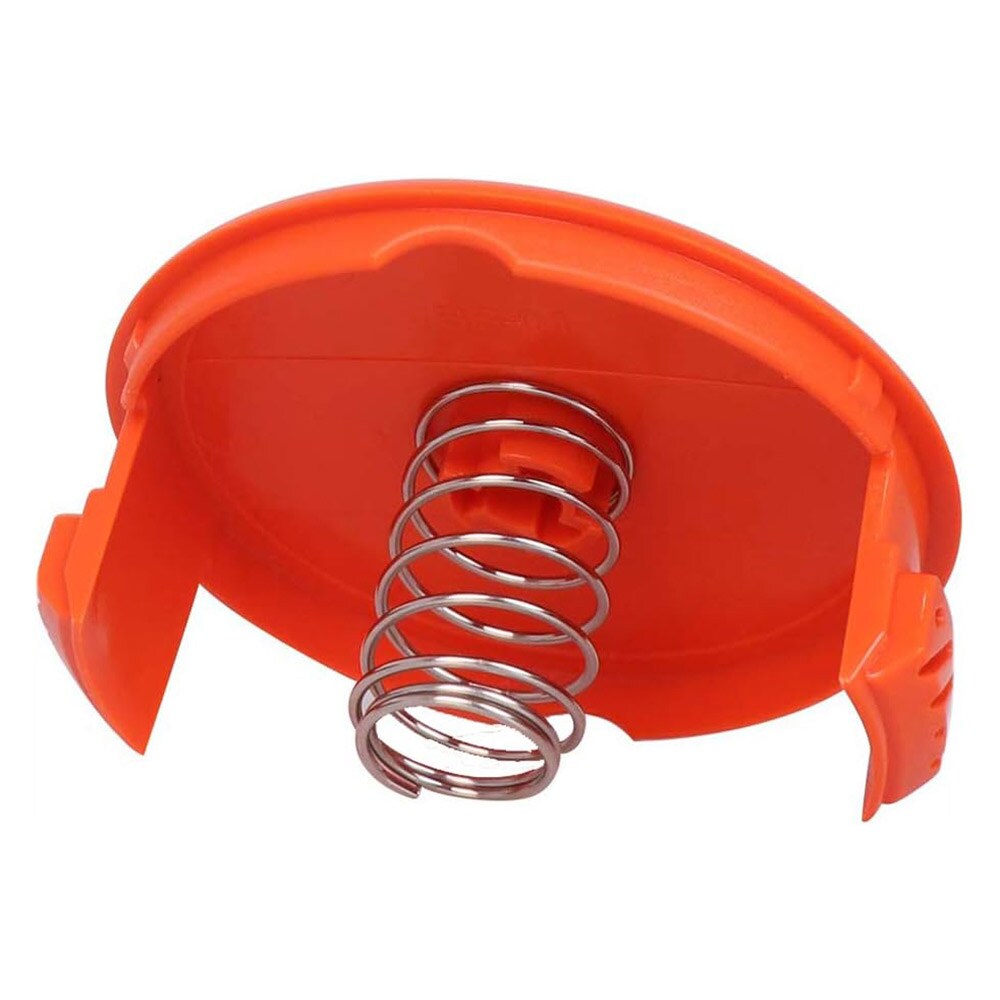 Trimmerspoledeksel for Black+Decker RC-100-P - 4-pakning med fjærer