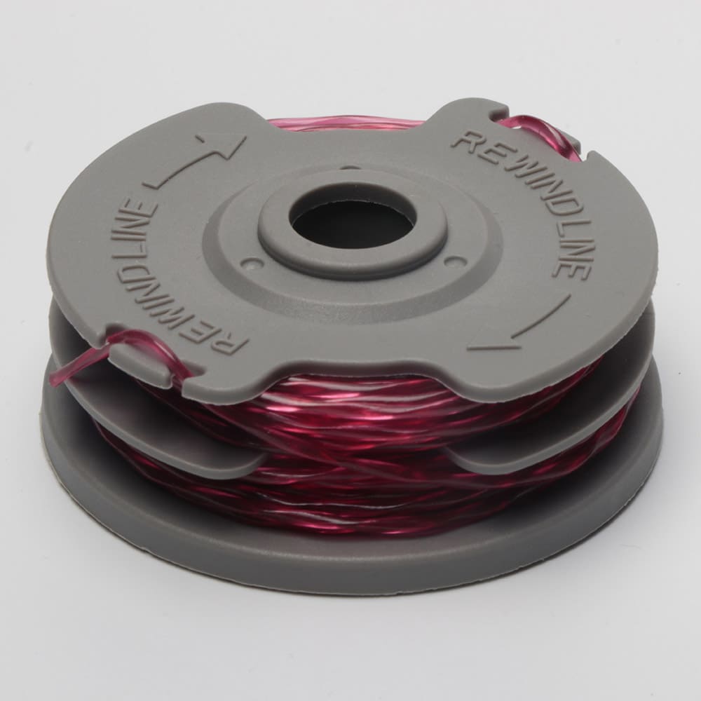 Trimmerspole og hette kompatibel med Flymo FLY021 & 513937190, 4-pakning + hette