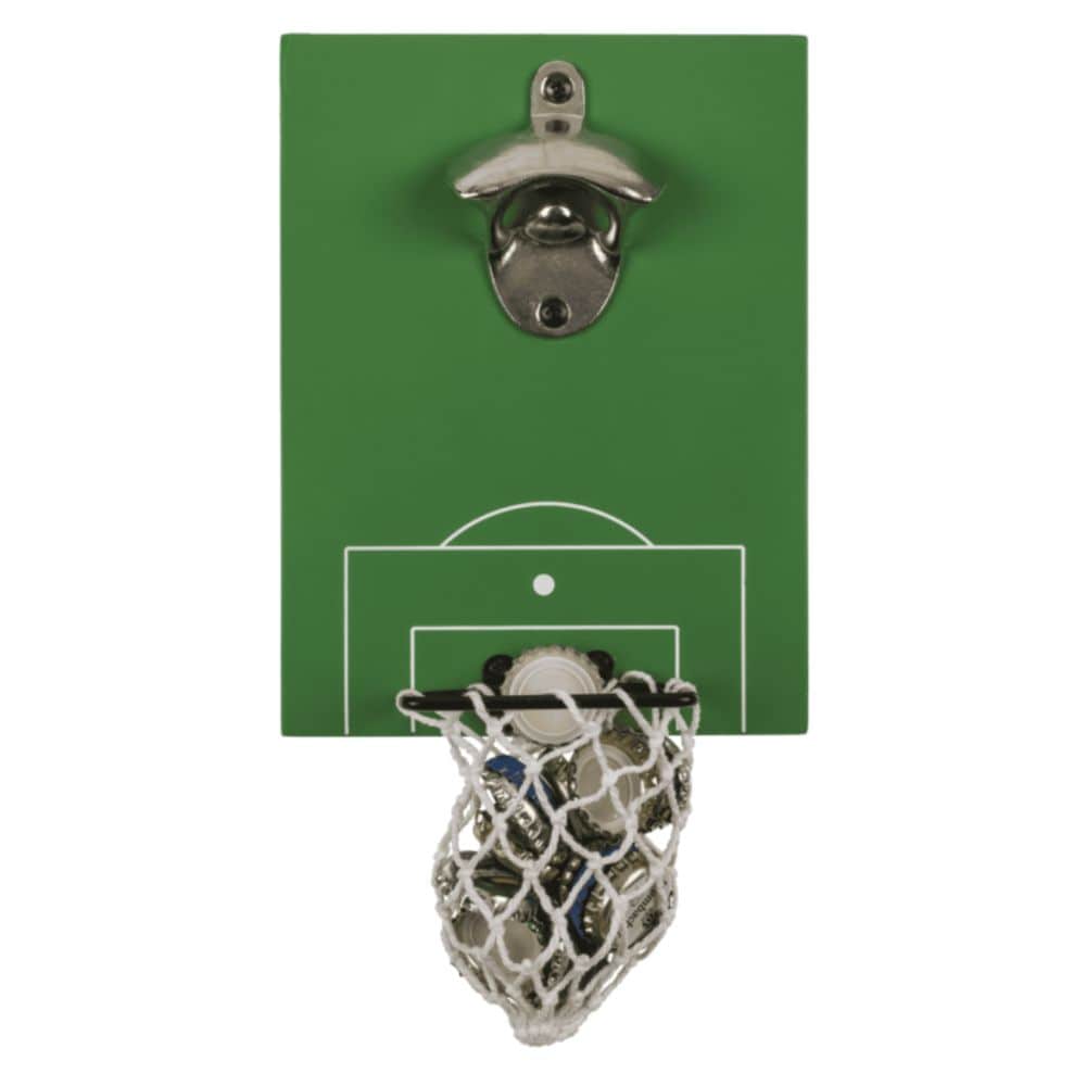 Flaskeåpner - Fotballbane med mål