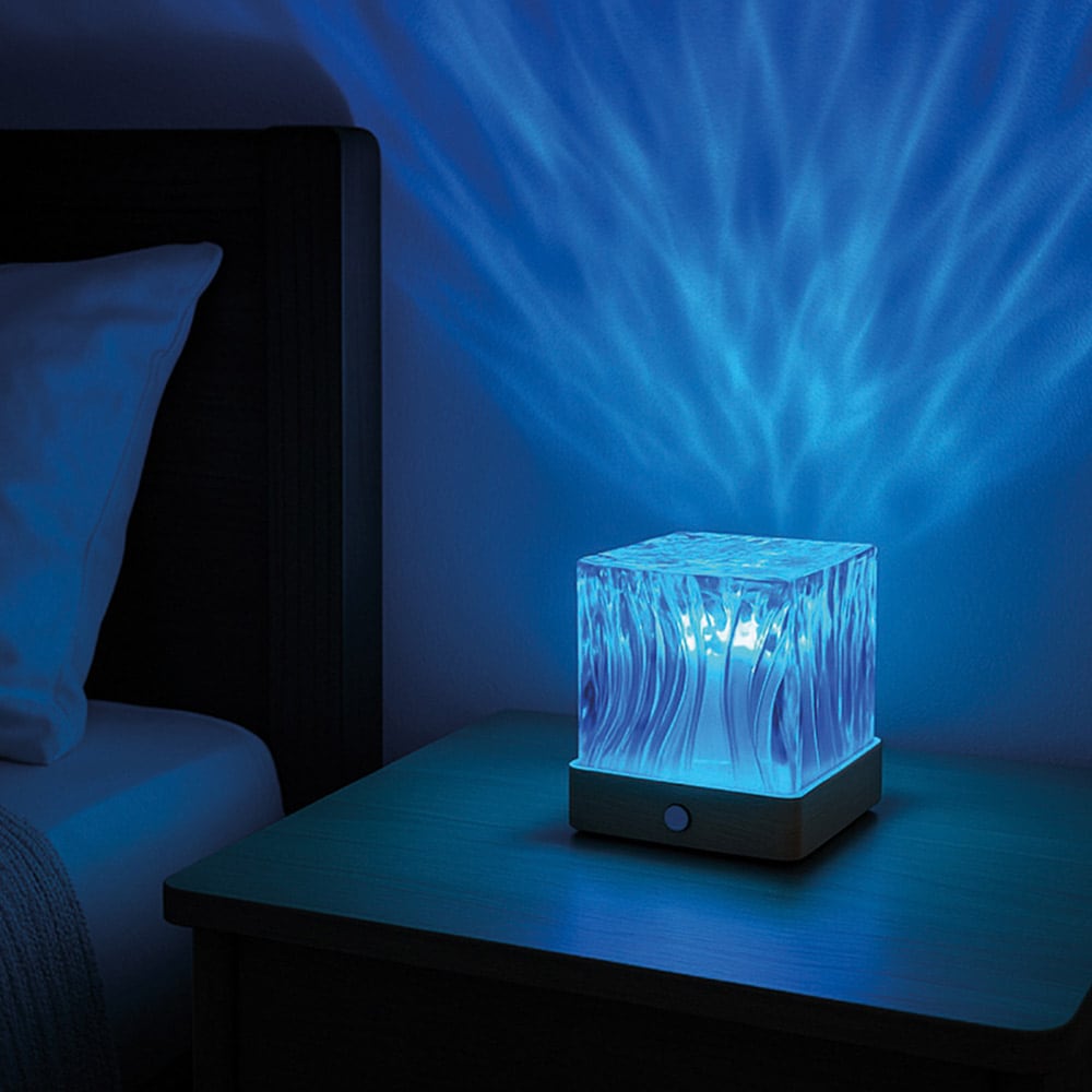 Aurora LED-lampe med fjernkontroll – 16 farger & USB-C