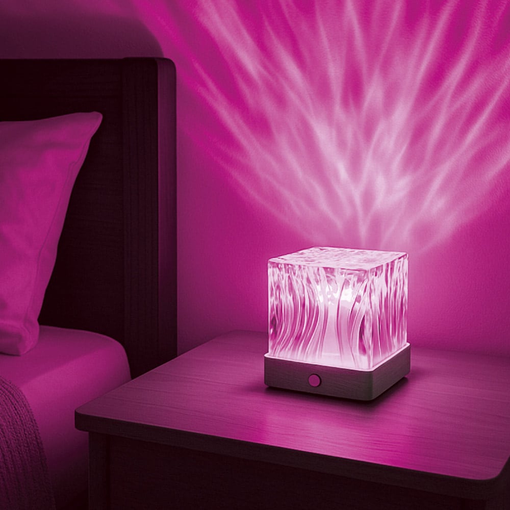 Aurora LED-lampe med fjernkontroll – 16 farger & USB-C