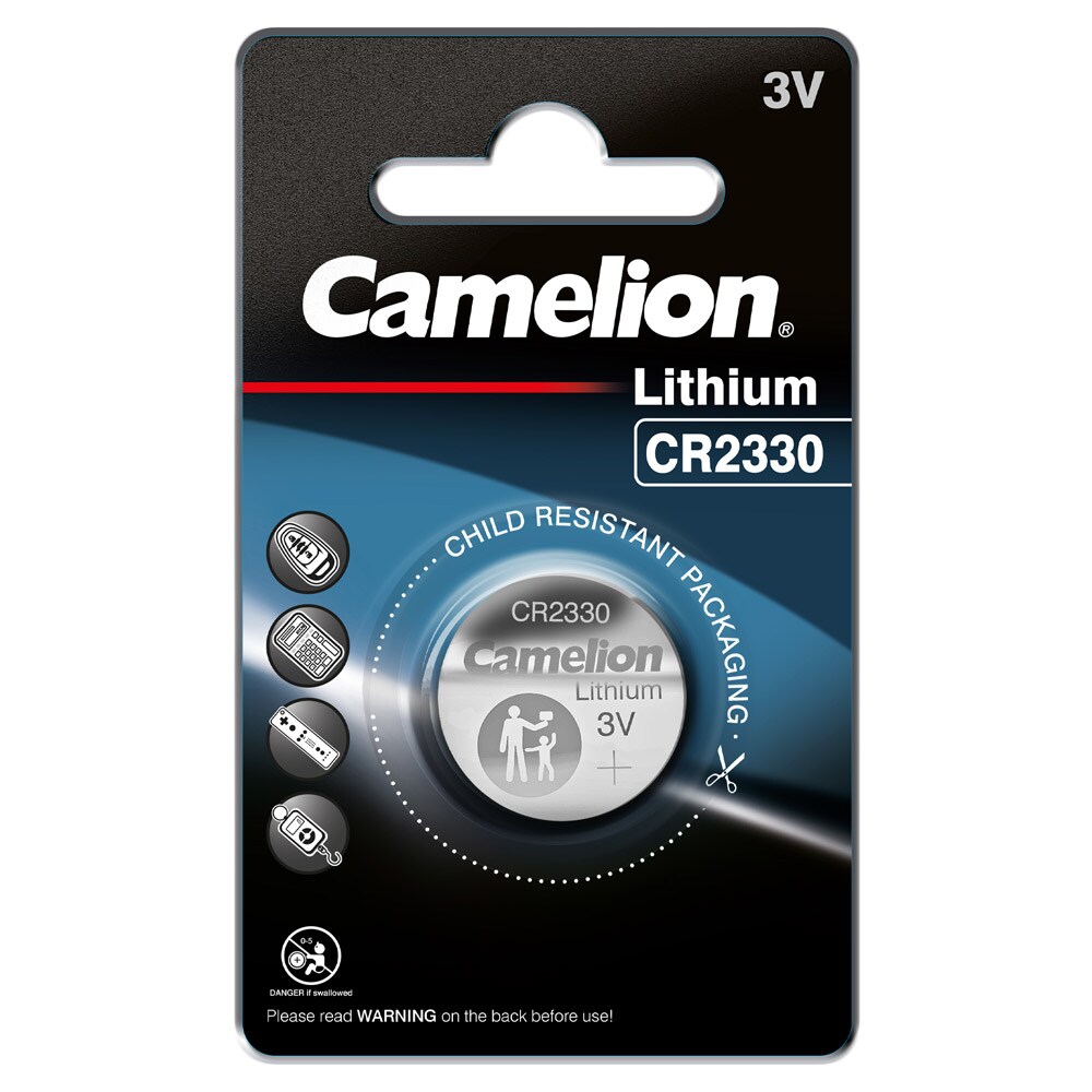 Camelion CR2330 litium knappcellebatteri 3V 1-pk