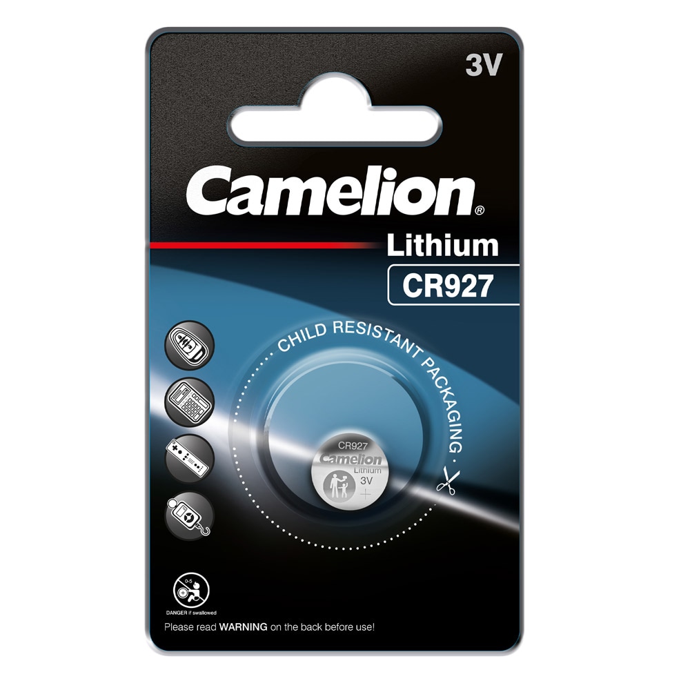 Camelion CR927 litiumknappcellebatteri 3V 1-pk