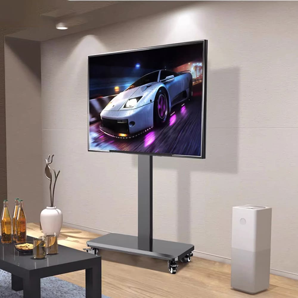 Gulvstativ med hjul for TV 32-65"