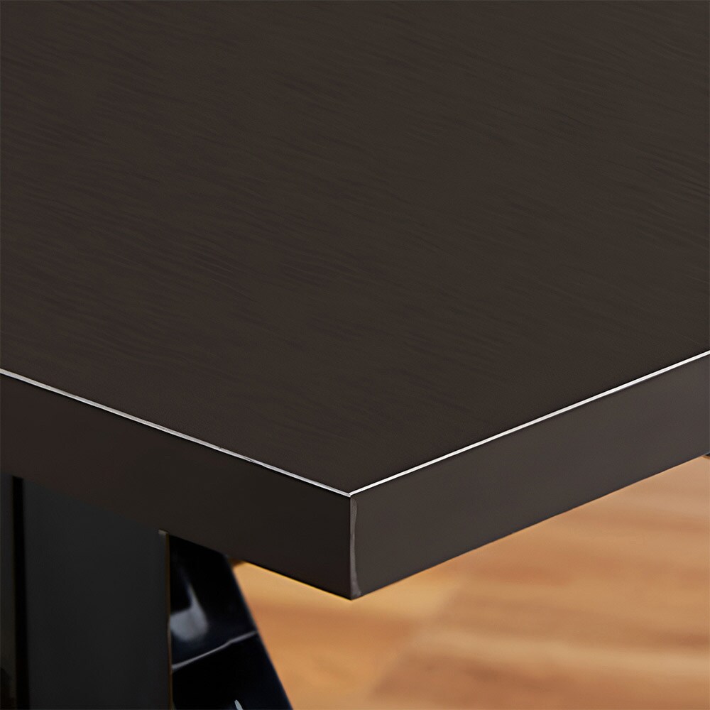 Sammenleggbart skrivebord 120x60x75cm - Svart Valnøtt