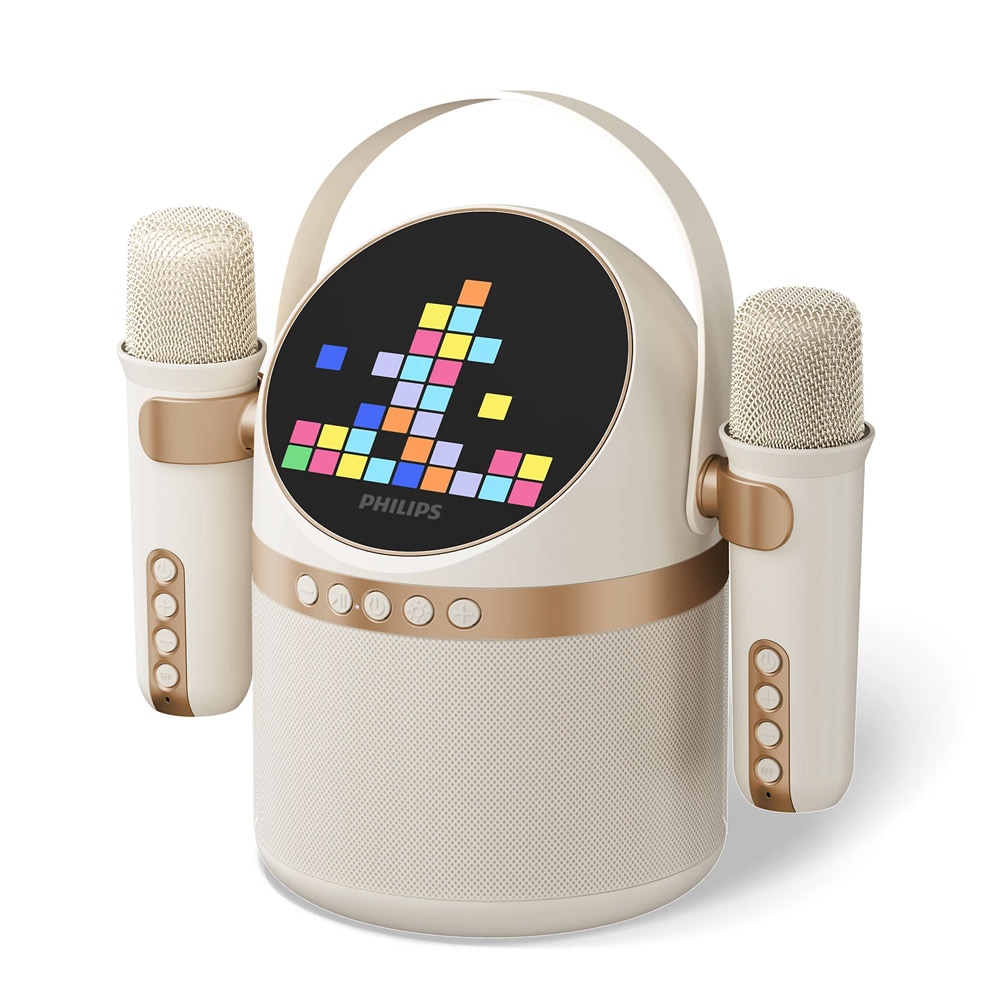 Philips Trådløs karaokehøyttaler med 2 mikrofoner TAS2509WT/00