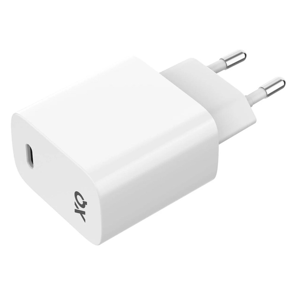 Freenet vegglader med USB-C 20W - hvit