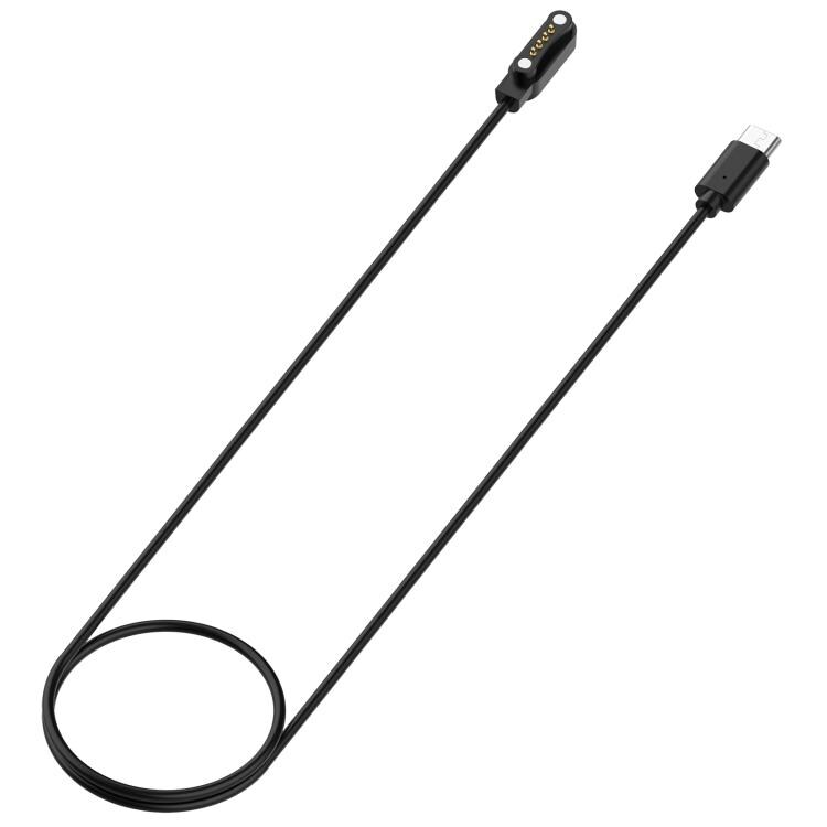Magnetisk ladekabel for PLAUD Note AI stemmeopptaker 1m - Svart