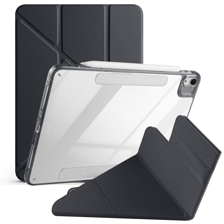Magnetisk etui med stativ for iPad Air 11 2024/2025 - Svart