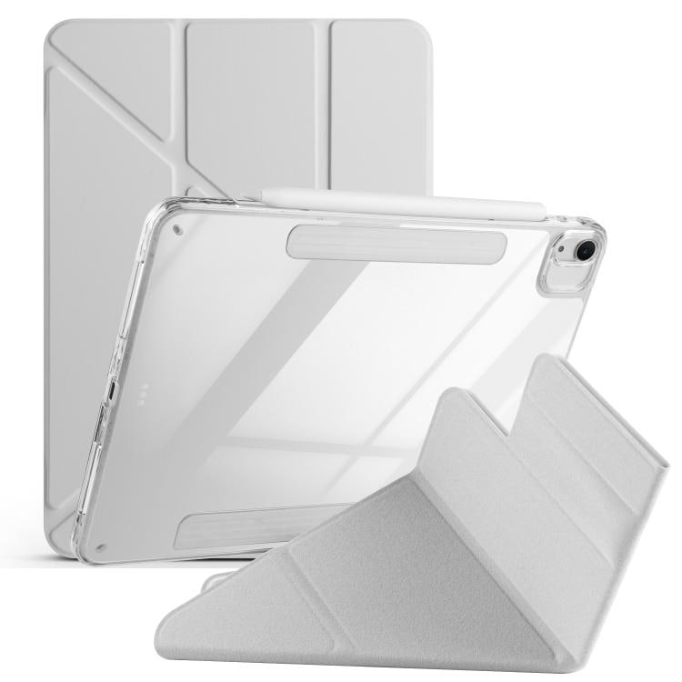 Magnetisk etui med stativ for iPad Air 11 2024/2025 - Grå