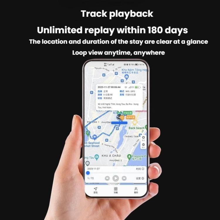 GPS-sporingsenhet med sterk magnet