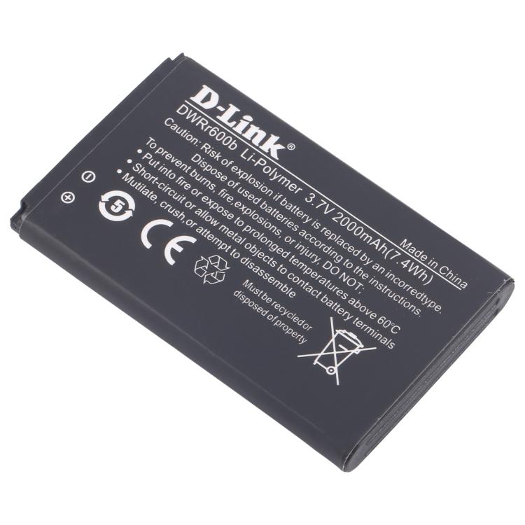 Batteri for D-Link BM600 DWRr600b DWRr600b 2000mAh