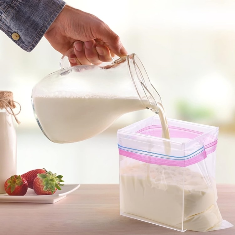 Holder for plastposer med glidelås 2-pk