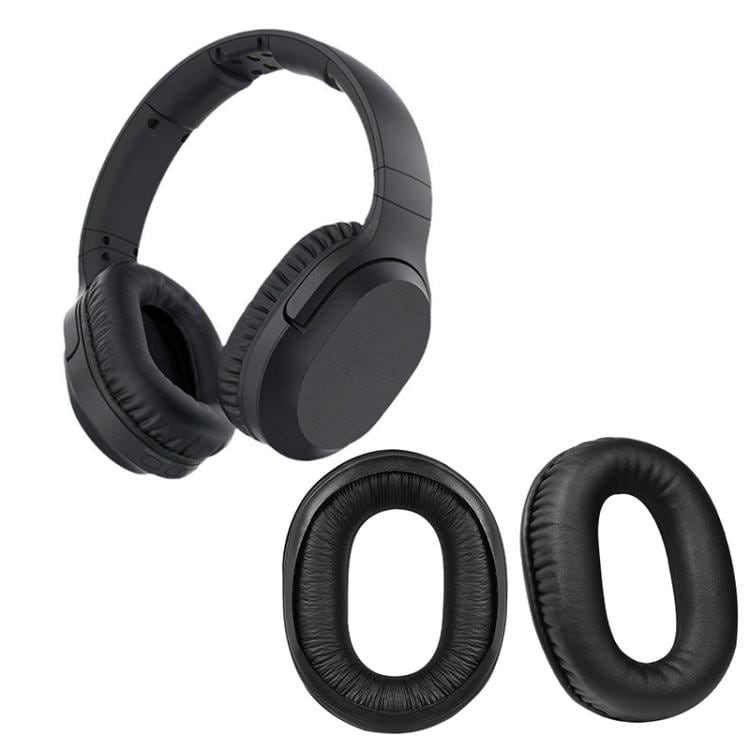Øreputer i kunstlær til Sony MDR-RF995R / WH-RF400R - Svart
