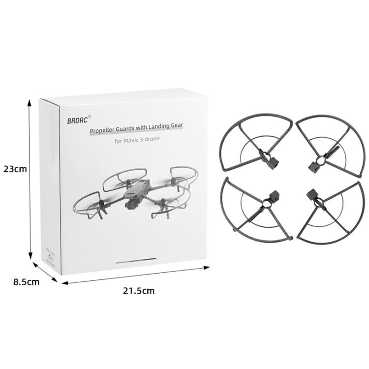 Propellbeskyttelse for DJI Mavic 3 / 3 Pro - Grå