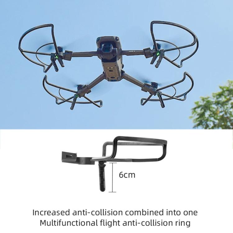 Propellbeskyttelse for DJI Mavic 3 / 3 Pro - Grå