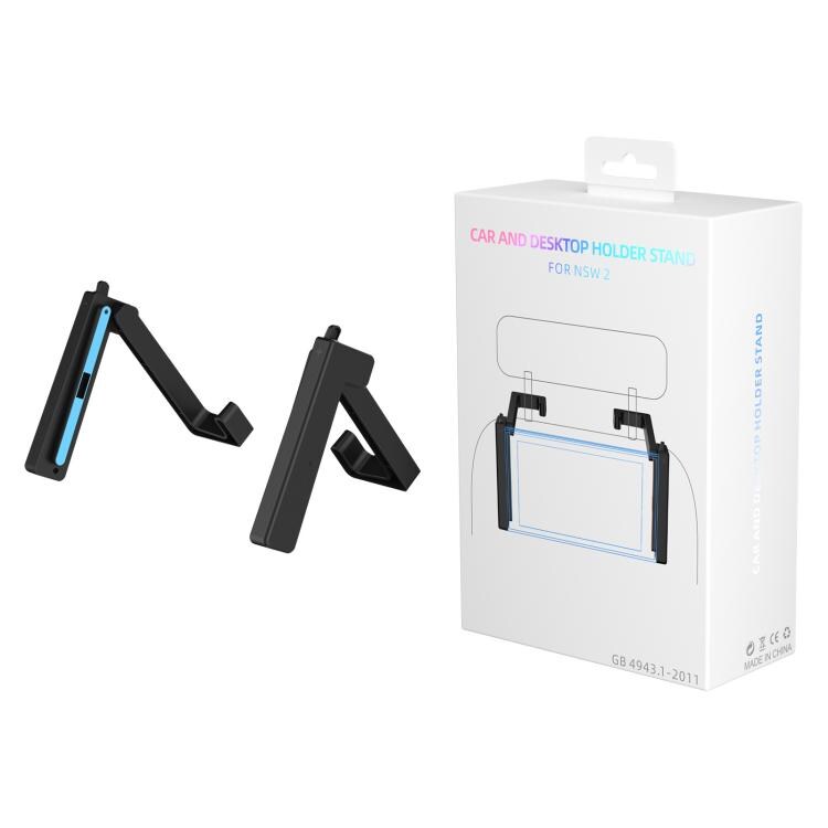 Bord- og bilholder for Nintendo Switch 2 - Svart