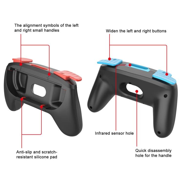 Håndkontroll for Joy-Con til Nintendo Switch 2 - 2-pakning