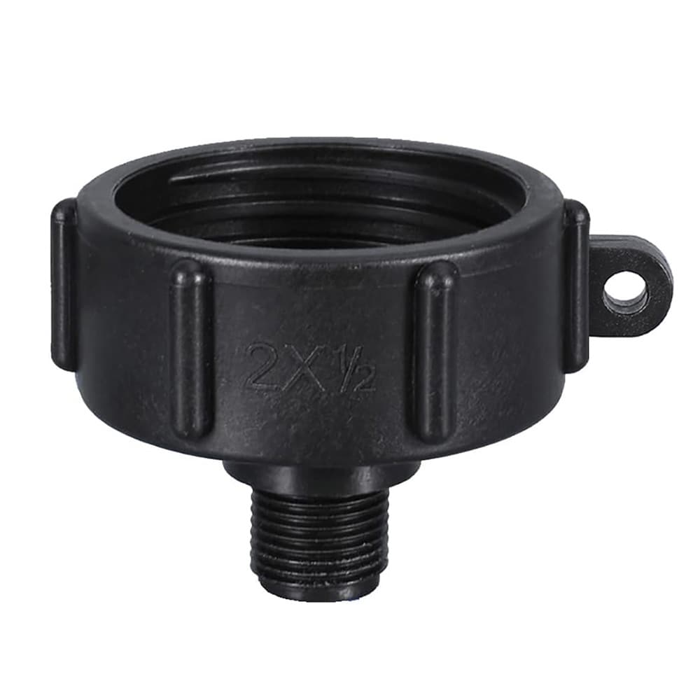 Koblingsadapter for IBC-tank S60x6mm til 1/2'' gjenger 2-pk
