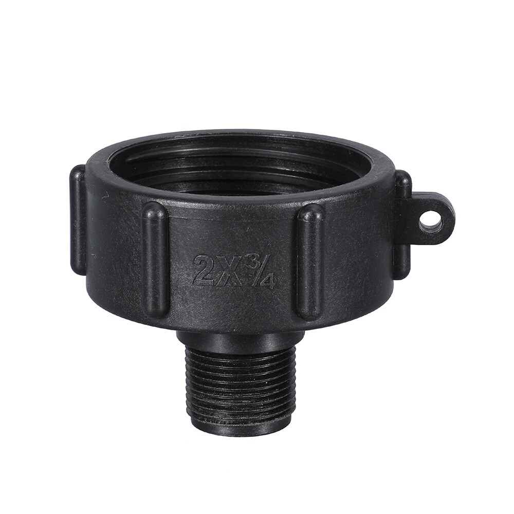 Koblingsadapter for IBC-tank S60x6mm til 3/4'' gjenger 2-pk