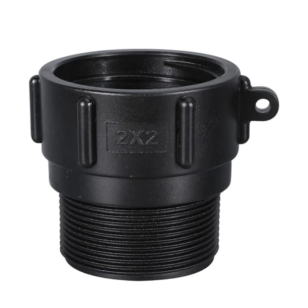 Koblingsadapter for IBC-tank S60x6mm til 2'' gjenger 2-pk